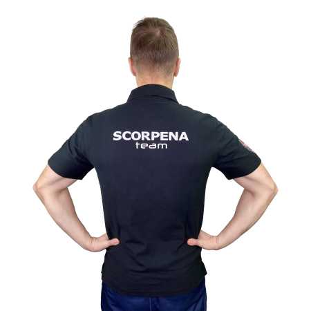 Рубашка-поло с коротким рукавом Scorpena TEAM,  XL для подводной охоты, купить в подводном магазине Водолаз.РФ