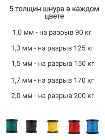  Dyneema   ,    5   5    ,     .