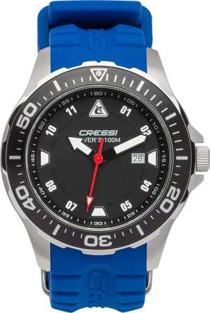 ���� Cressi MANTA WATCH 100m BLACK BLUE ��� ��������� �����, ������ � ��������� �������� �������.��