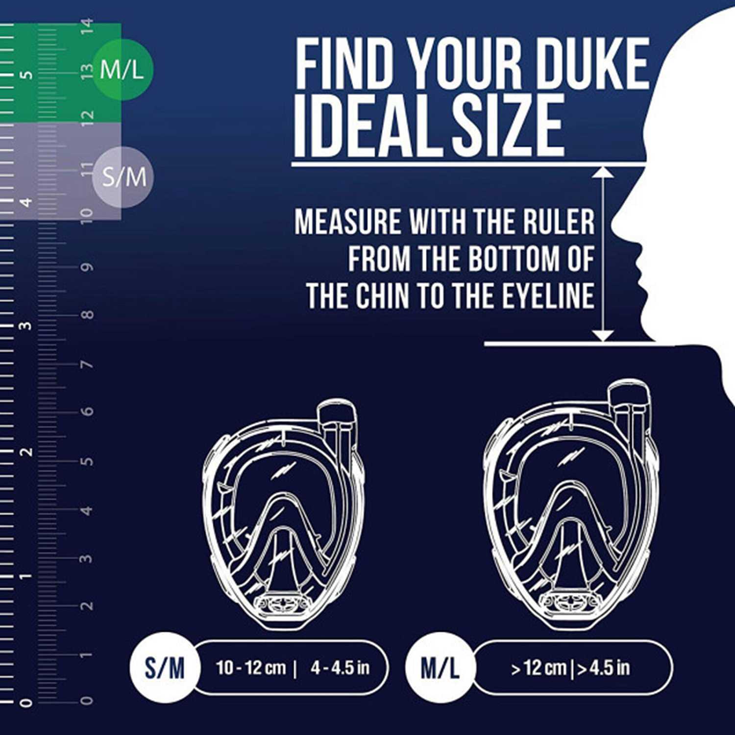 �������� ������������ ����� CRESSI DUKE ��������� M/L + ����� BONETTE  �. L/XL