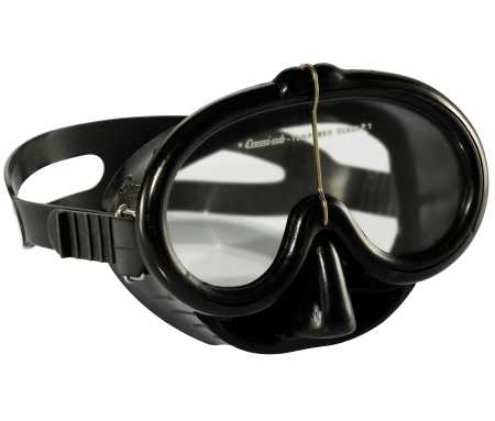 Маска pinocchio черный силикон для подводной охоты, купить в подводном магазине Водолаз.РФ